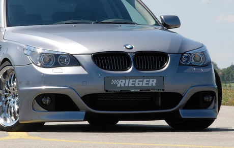 Rieger BMW E60 Facelift Sedan/Wagon Front Bumper - PDC - K2 Industries
