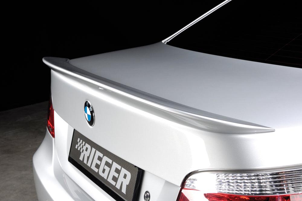 Rieger BMW E60 Sedan Rear Flap Spoiler - K2 Industries