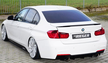 Rieger BMW F30/31 M Technic Rear Skirt Insert - K2 Industries