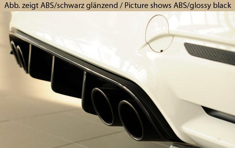 Rieger BMW F82 M4 Rear Skirt Insert - K2 Industries