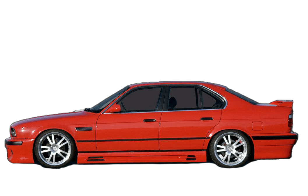 Rieger E34 Side Skirts - Vented Type 1 - K2 Industries