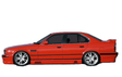 Rieger E34 Side Skirts - Vented Type 1 - K2 Industries