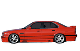 Rieger E34 Side Skirts - Vented Type 1 - K2 Industries