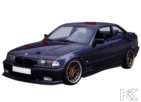 Rieger E36 Carbon Fiber Front Splitter for M3 Bumper - K2 Industries