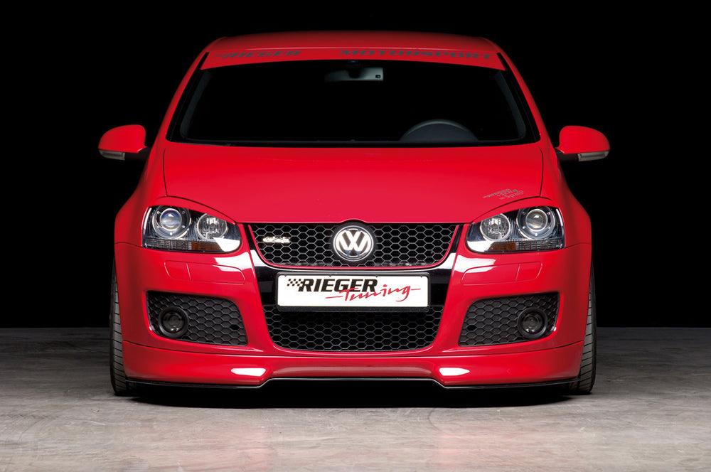 Rieger front spoiler lip Golf 5 only GT/GTI - K2 Industries