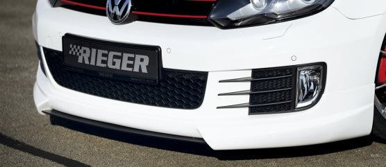 Rieger Golf 6 GTI Splitter for Rieger Front Lip - K2 Industries