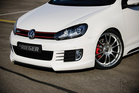 Rieger Golf 6 GTI Splitter for Rieger Front Lip - K2 Industries