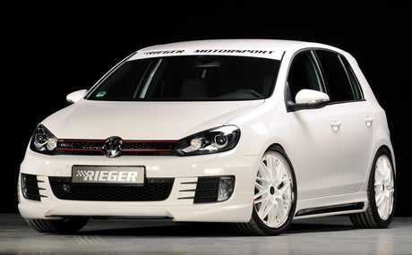 Rieger Golf 6 GTI Splitter for Rieger Front Lip - K2 Industries