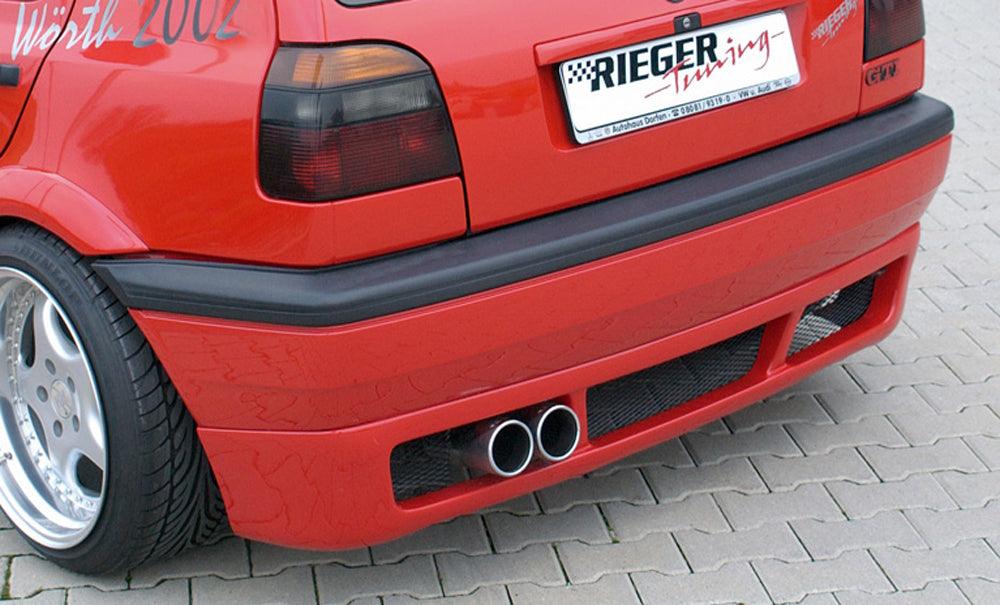 Rieger VW Golf 3 Vented Rear Skirt Extension - K2 Industries