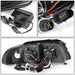 Audi A4 B5 Multi-Color Halo - Black DRL Headlights (96-01) - K2 Industries