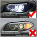 BMW 5-Series F10 Black 3D LED Halo Headlights (11-13) - K2 Industries