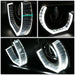 Audi A4 B5 Multi-Color Halo - Black DRL Headlights (96-01) - K2 Industries
