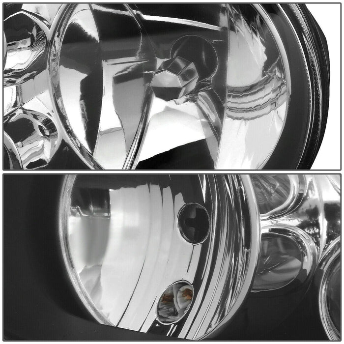 VW Golf Mk4 Black/Chrome OE Style Headlights (99-06) - K2 Industries