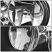 VW Golf Mk4 Black/Chrome OE Style Headlights (99-06) - K2 Industries