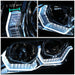 BMW 3-Series E90 Chrome 3D LED Halo Headlights -V2 - K2 Industries