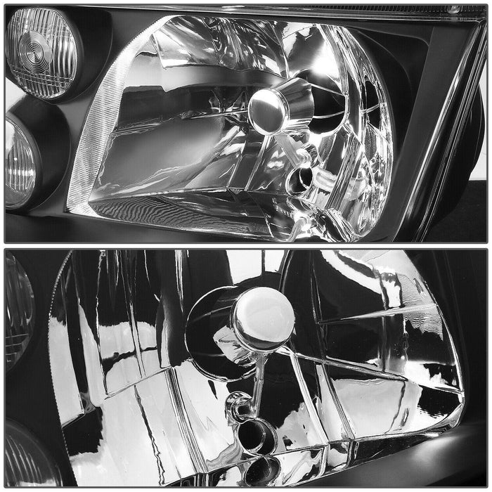 VW Jetta Mk4 Black OE Style Headlights (99-05) - K2 Industries