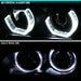 Audi A4 B5 Multi-Color Halo - Black DRL Headlights (96-01) - K2 Industries