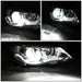 BMW 5-Series E60 Chrome 3D LED Halo Headlights (04-07) -V2 - K2 Industries