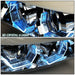 BMW 3-Series E90 Chrome 3D LED Halo Headlights -V2 - K2 Industries