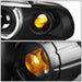 Audi A4 B5 Multi-Color Halo - Black DRL Headlights (96-01) - K2 Industries