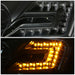 Audi A4 B7 Black DRL LED Headlights (06-08) - K2 Industries