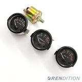 VDO STYLE GAUGE OIL TEMPERATURE WATER TEMP OIL PRESSURE GAUGE - K2 Industries
