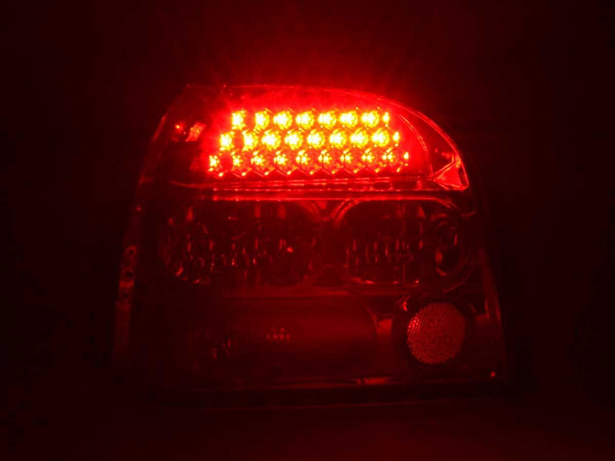 Volkswagen Golf 3 1HXO Chrome Clear LED Taillights Set (1992 - 1997) - K2 Industries