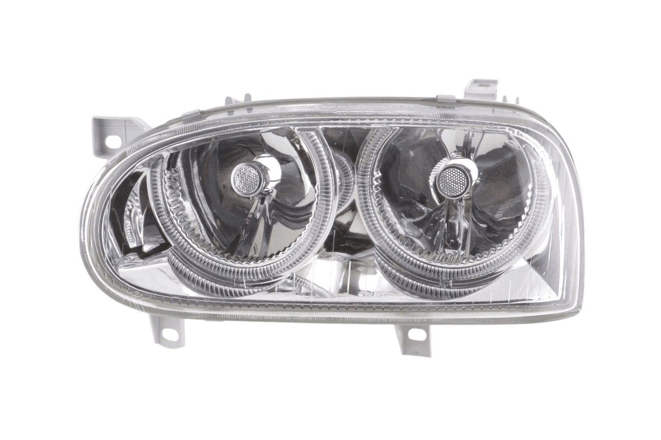 Volkswagen Golf 3 Type 1 HXO, 1 EXO Chrome Angel Eye Headlights (1991-1997) - K2 Industries