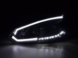 Volkswagen Golf 6 Black LED Headlights with Daytime Running Lights (2008 - 2014) - K2 Industries