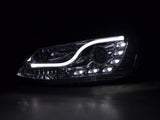 Volkswagen Jetta 6 Chrome LED Headlights with Daytime Running Lights (2011-2018) - K2 Industries