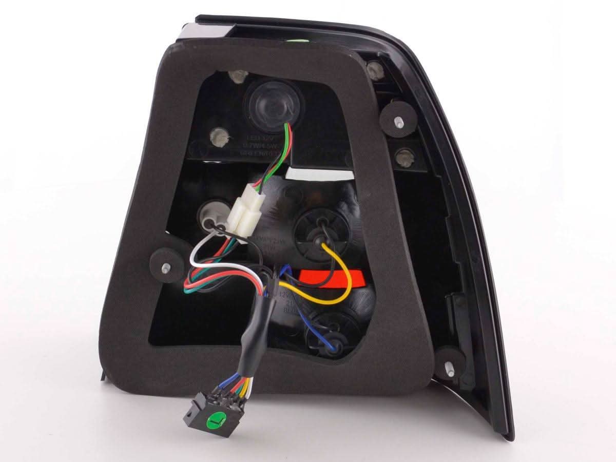 Volkswagen Jetta Mk4 (Bora) Type 1J Chrome Smoke LED Taillights Set (1998 - 2003) - K2 Industries