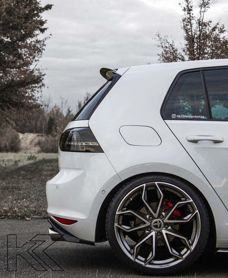 Volkswagen MK7 Golf/GTI/R - Black/Smoke LED Tail Lights (2012-2017) - K2 Industries
