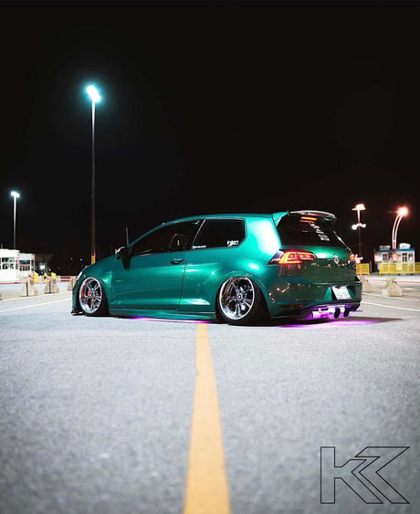 Volkswagen MK7 Golf/GTI/R - Black/Smoke LED Tail Lights (2012-2017) - K2 Industries