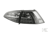 Volkswagen MK7 Golf/GTI/R - Chrome/Smoke LED Tail Lights For Halogen Models (2012-2017) - K2 Industries