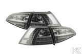 Volkswagen MK7 Golf/GTI/R - Chrome/Smoke LED Tail Lights For Halogen Models (2012-2017) - K2 Industries