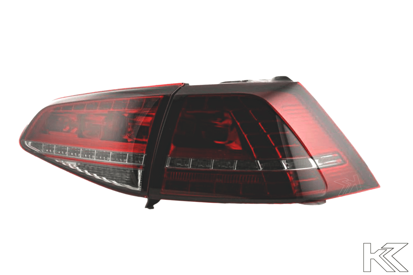 Volkswagen MK7 Golf/GTI/R - Red/Smoke LED Tail Lights (2012-2017) - K2 Industries