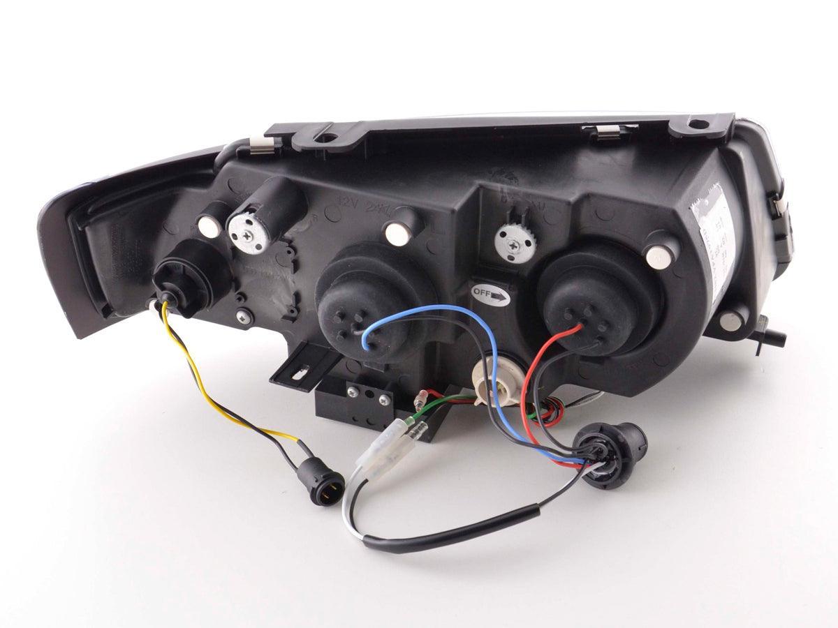 Volkswagen Passat (B5 / 3B) Chrome LED Headlights with Daytime Running Lights (1997 - 2000) - K2 Industries
