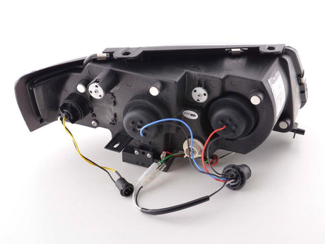 Volkswagen Passat (B5 / 3B) Chrome LED Headlights with Daytime Running Lights (1997 - 2000) - K2 Industries