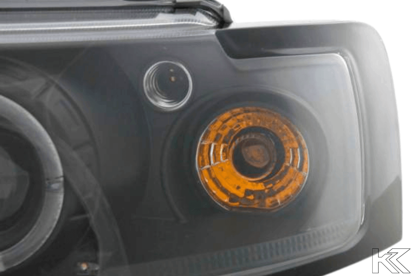 Volkswagen Passat Type 3B 97-00 Black Headlight Set (1997-2000) - K2 Industries