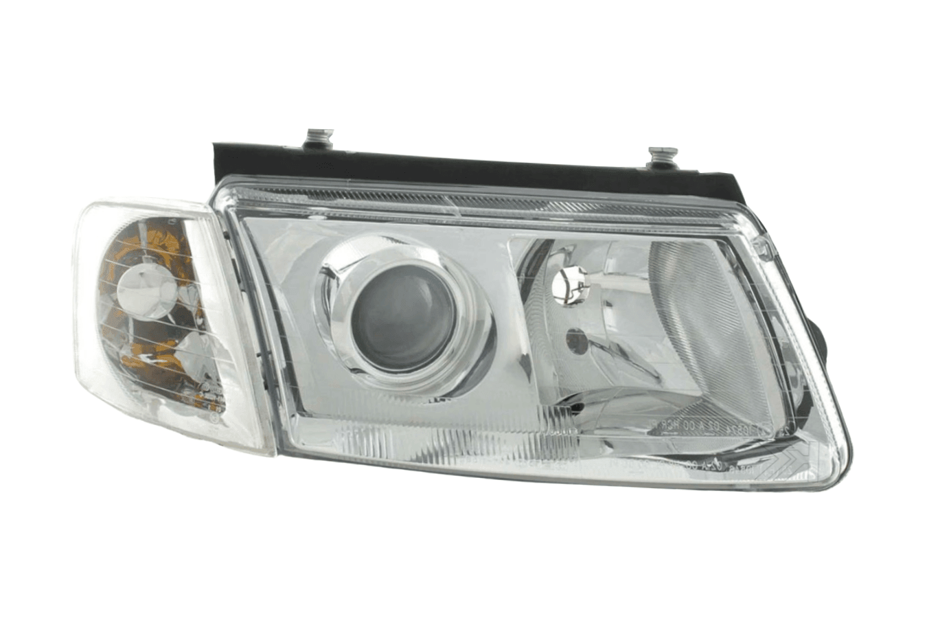 Volkswagen Passat Type 3B Chrome Headlight Set 1997-2000 - K2 Industries
