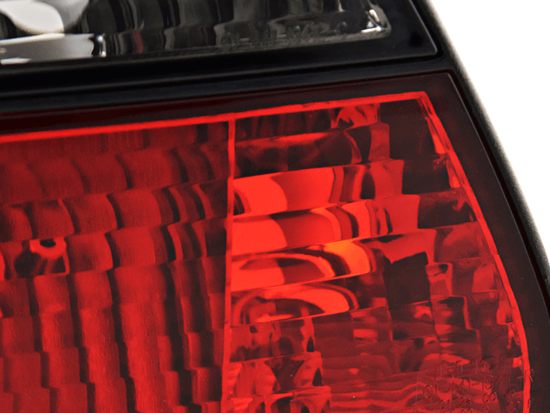 VW Golf 2 Red Black Tail Lights (1984-1991) - K2 Industries