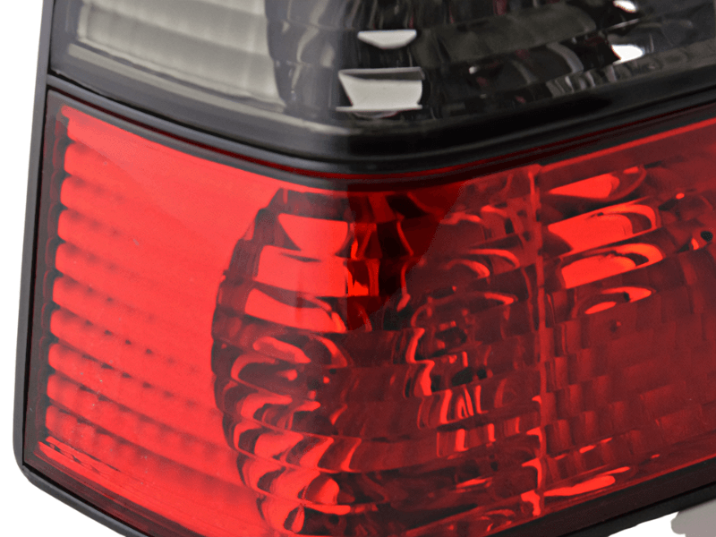 VW Golf 2 Red Black Tail Lights (1984-1991) - K2 Industries