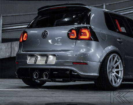 VW Golf 5 Mk5 Black LED Tail Lights (2003-2008) - K2 Industries