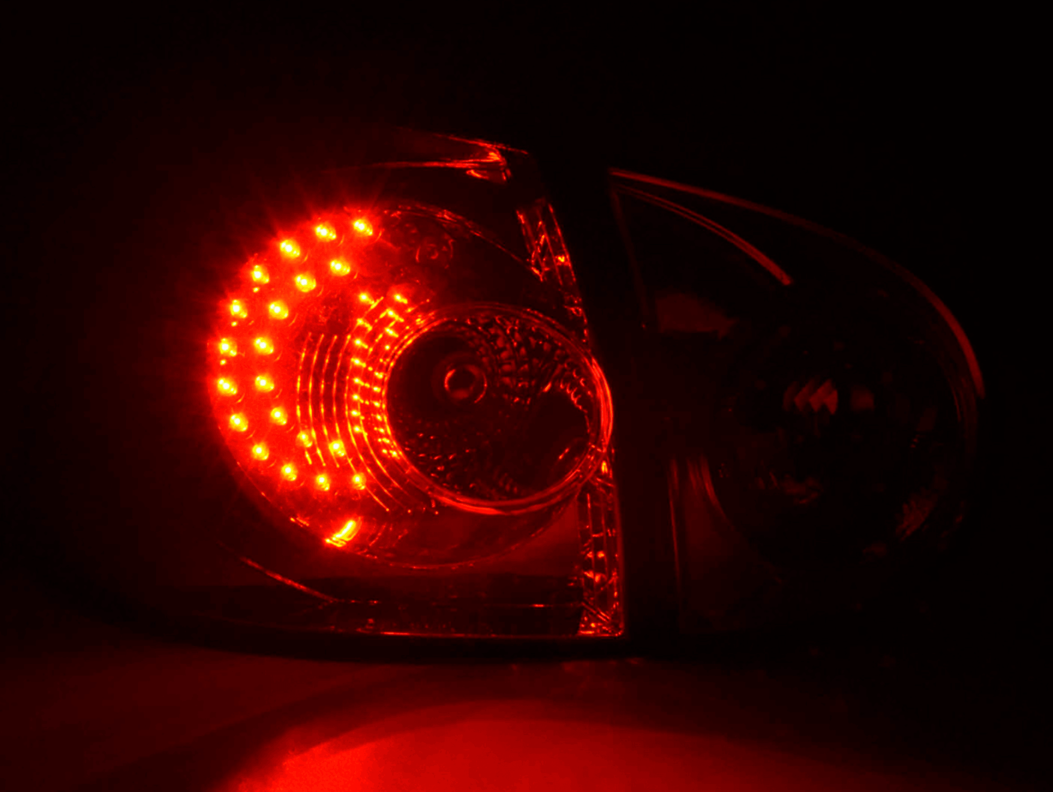 VW Golf 5 Mk5 OEM Style Red Tail Lights - K2 Industries