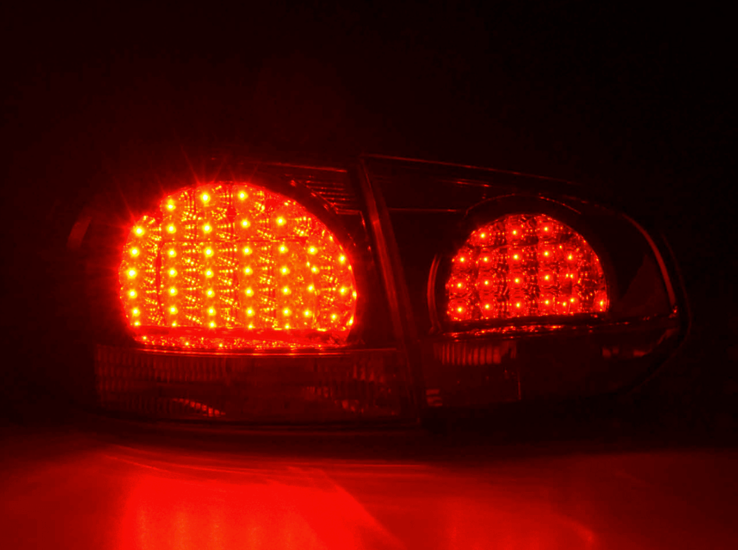 VW Golf 6 MK6 GTI Red LED Tail Lights - K2 Industries