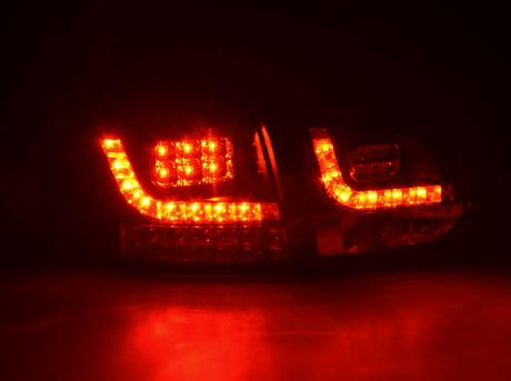 VW Golf Mk6 GTI LED Black Tail Lights V2 LED Indicators (2008-2014) - K2 Industries