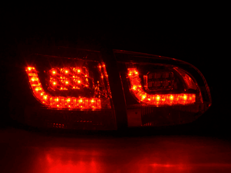 VW Golf Mk6 GTI LED Red Tail Lights V2 (2008-2014) - K2 Industries