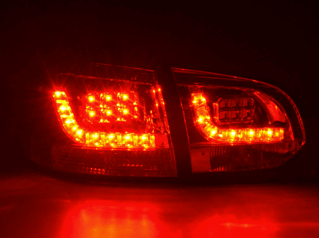 VW Golf Mk6 GTI LED Red Tail Lights V2 (08-12) - K2 Industries