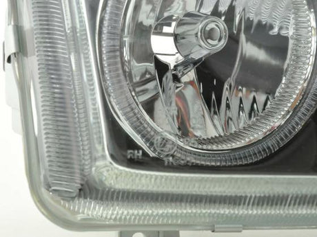 VW Passat B3 type 35i Black Angel Eyes Headlights (1993-1996) - K2 Industries