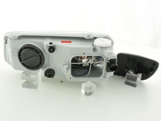 VW Passat B3 type 35i Black Angel Eyes Headlights (1993-1996) - K2 Industries